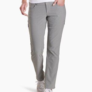 Kuhl Trekr Pant Women's 4 Short Gray Hiking Outdoor Gorpcore Utility Comfort